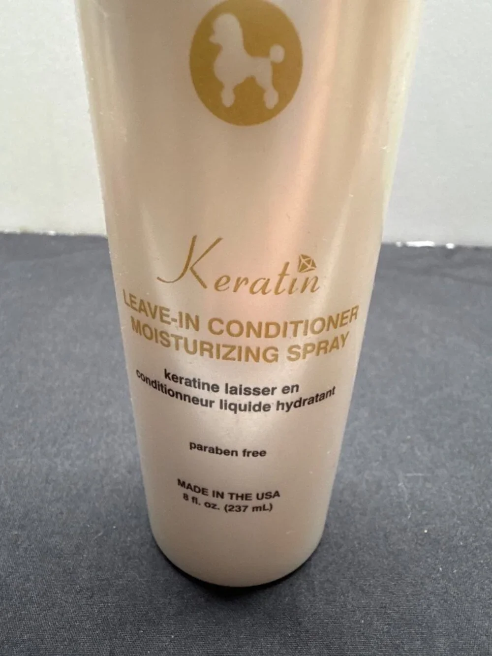 Chi For Dogs Keratin 90% Full Leave-In Conditioner Moisturizing Spray 8 Fl. Oz.